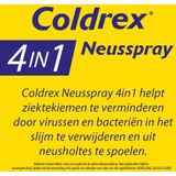 Coldrex 4-in-1 Neusspray - neusspray opent, reinigt en zuivert de neus - 20 ml