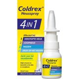 Coldrex 4-in-1 Neusspray - neusspray opent, reinigt en zuivert de neus - 20 ml