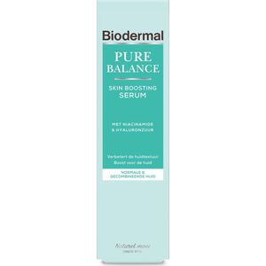 Biodermal Pure Balance Serum - Skin Boosting Serum - Serum met hyaluronzuur en niacinamide - 30ml
