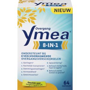 Ymea Overgang 8 in 1 - Voedingssupplement - 64 Capsules