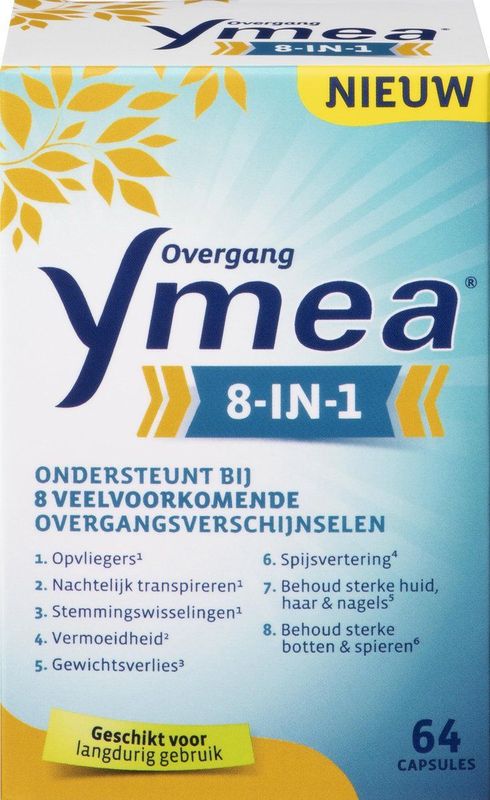 Ymea Overgang 8 in 1 - Voedingssupplement - 64 Capsules