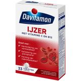 Davitamon IJzer met Vitamine C en B12 Tabletten