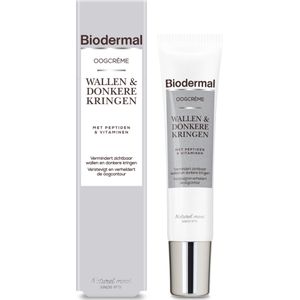 Biodermal Biodermal Oogcrème bij Wallen & Donkere Kringen 15 ml