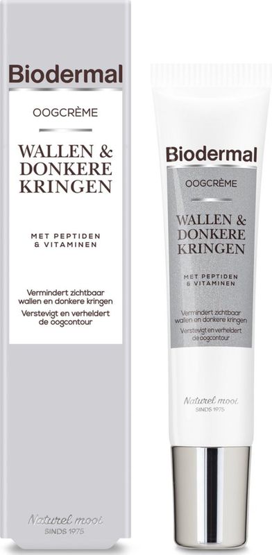 Biodermal Biodermal Oogcrème bij Wallen & Donkere Kringen 15 ml
