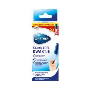 Wartner Kalknagelkwastje duo 2 x 5 ml 10ml