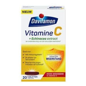 Davitamon Vitamine C + Echinacea 20 tabletten
