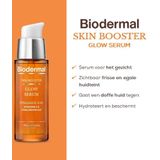 Biodermal Skin Booster Glow serum – Serum voor een stralende huid met hyaluronzuur en Vitamine C - Hyaluronzuur serum 30ml
