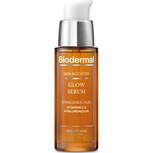 Biodermal Skin Booster Glow serum – Serum voor een stralende huid met hyaluronzuur en Vitamine C - Hyaluronzuur serum 30ml