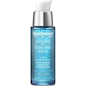 Biodermal Skin Booster Hydrating serum – Hydrateert zeer intensief en langdurig met hyaluronzuur en vitamine B - hyaluronzuur serum - 30 ml