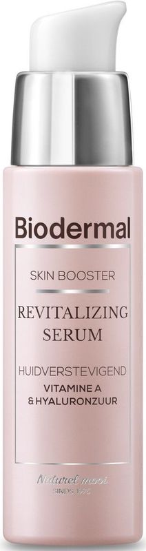 Biodermal Skin Booster Revitalizing serum – Verbetert de huidelasticiteit en bied stevigheid met hyaluronzuur en vitamine A - hyaluronzuur serum - 30 ml
