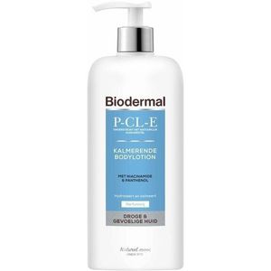 Biodermal P-CL-E kalmerende bodylotion voor de droge & gevoelige huid - met niacinamide - parfumvrij - 400 ml