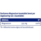 Davitamon Magnesium - Magnesium tabletten - Voedingssupplement- 60  Magnesium kauwtabletten
