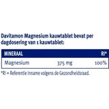 Davitamon Magnesium - Magnesium tabletten - Voedingssupplement- 60  Magnesium kauwtabletten