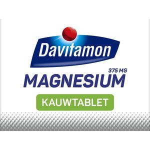 Davitamon Magnesium - Magnesium tabletten - Voedingssupplement- 60  Magnesium kauwtabletten