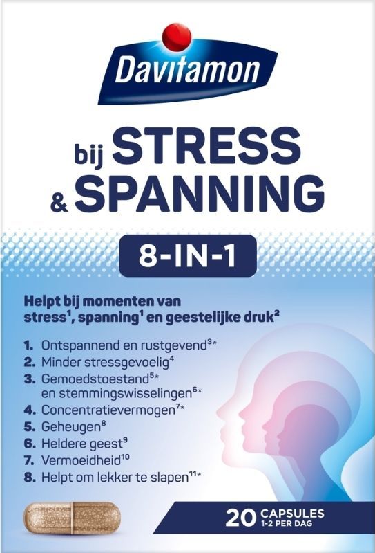 Davitamon bij Stress & Spanning 20 capsules