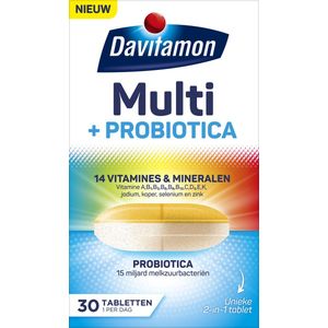 Davitamon Compleet + probiotic 30 Tabletten