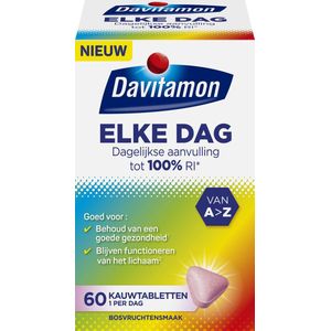 Davitamon Elke dag 60 kauwtabletten