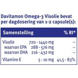 Davitamon Omega 3 visolie 60 Capsules