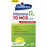 Davitamon Vitamine D 70 mcg plantaardig 30 Tabletten