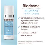 Biodermal Pigment Nachtcrème - vermindert hyperpigmentatie, zoals pigmentvlekken - 50 ml