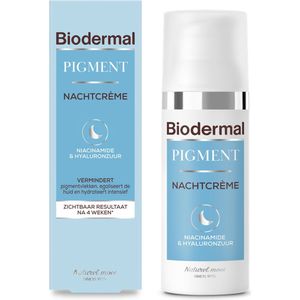 Biodermal Pigment Nachtcrème - vermindert hyperpigmentatie, zoals pigmentvlekken - 50 ml