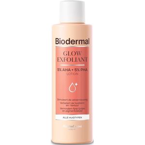 Biodermal Glow Exfoliant 5% AHA + 5% PHA Lotion - 1+1 Gratis