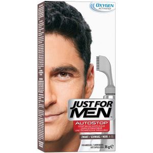 Just for Men - Autostop - Haarkleuring - Zwart - 10 Minuten