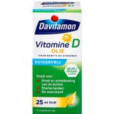 Davitamon vitamine D olie baby en kind - bevat vitamine D3 – vitamine D druppels suikervrij - 25ml