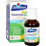 Davitamon vitamine D olie baby en kind - bevat vitamine D3 – vitamine D druppels suikervrij - 25ml