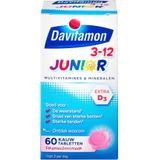 Davitamon Junior 3+ Kauwvitamines Framboos 60 kauwtabletten