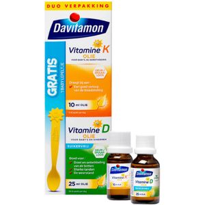 Davitamon Baby vitamine D & K 25mcg 35 Milliliter