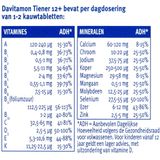 Davitamon Multi Boost 12+ Kauwtabletten Aardbei 60st