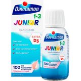 Davitamon - Junior 1+ - Vloeibare Vitamines - Framboos - 100 ml