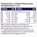 Davitamon Junior 1+ vloeibare vitamines framboos 100 Milliliter