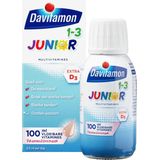 Davitamon Junior 1+ vloeibare vitamines - vitamine kinderen - framboos - 100 ml