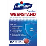 Davitamon Compleet Weerstand - Multivitamine en mineralen - 100 dagrees
