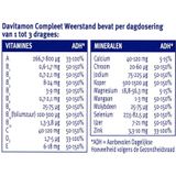 Davitamon Compleet Weerstand - multivitamine en mineralen - 400 dragees