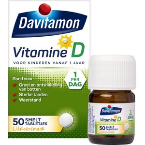 davitamon Vitamine d smelttabletten kinderen 50 tabletten