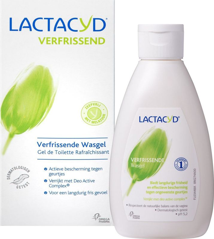 Lactacyd Verfrissende Wasgel -Intiem verzorging - 200 ml