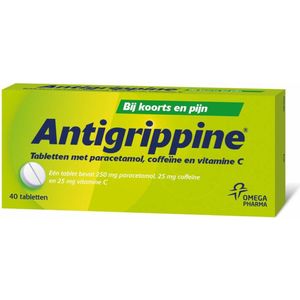 Antigrippine 250mg - 1 x 40 tabletten