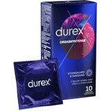 6x Durex Condooms Orgasm' Intense - 10 Stuks