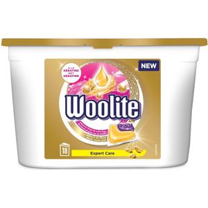 Woolite Expert Care Wasmiddel - 18 capsules