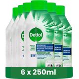 Dettol Wasmachine Reiniger Hygiëne - 250ml x 6 - Voordeelverpakking