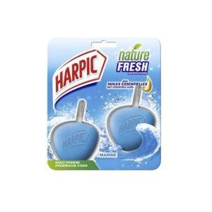 Harpic toiletblok Nature Fresh Marine Duopack (2 x 40 gram)