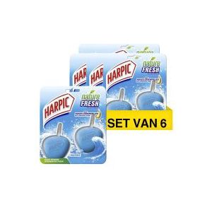 Aanbieding: 6x Harpic toiletblok Nature Fresh Marine Duopack (2 x 40 gram)