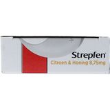 Strepfen - Keeltabletten - Citroen en Honing - 8,75 mg - 24 Stuks