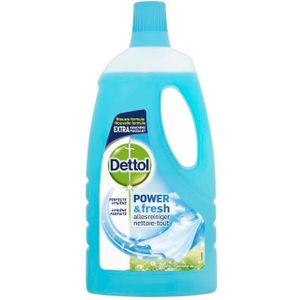 Dettol Power & Fresh - Allesreiniger - Katoenfris - 1 liter