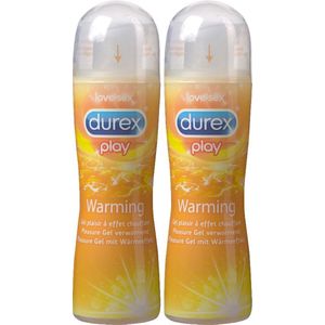 Durex Play Warming glijmiddel - 2 x 50ml
