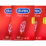 Durex Condooms Thin Feel 20st x3