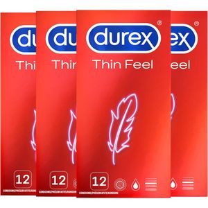 Durex - Condooms - Thin Feel - 4x 12 stuks